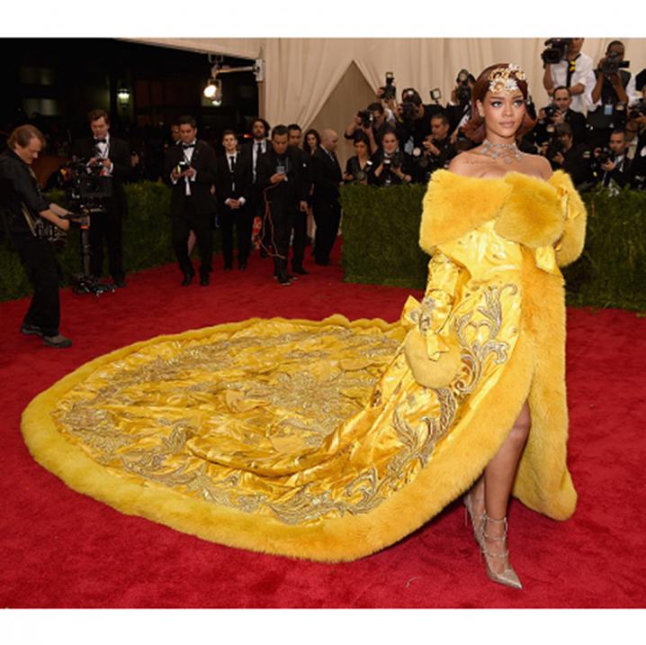 Rihanna op het Met Gala