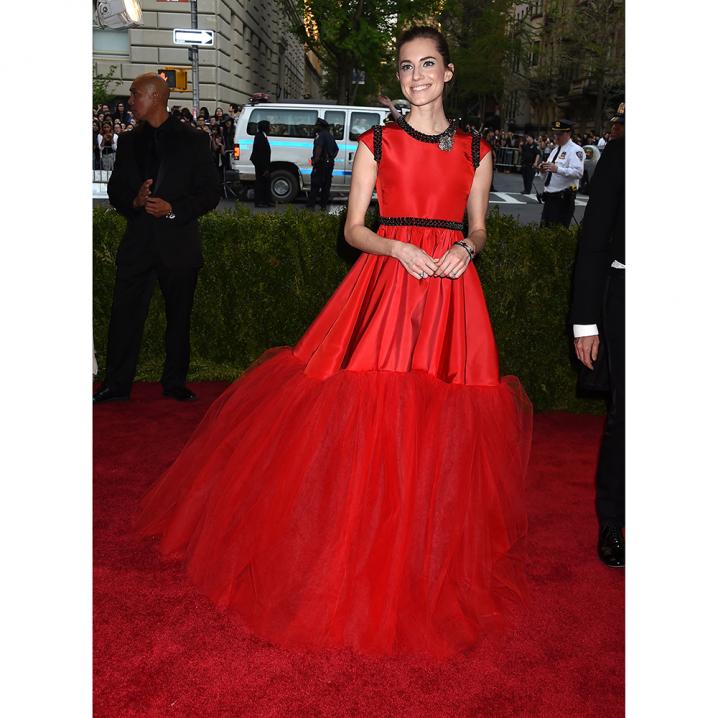 Allison Williams op het Met Gala