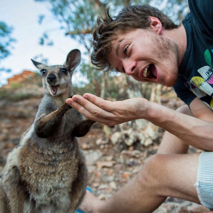 Zo neem je de perfecte selfie met een dier