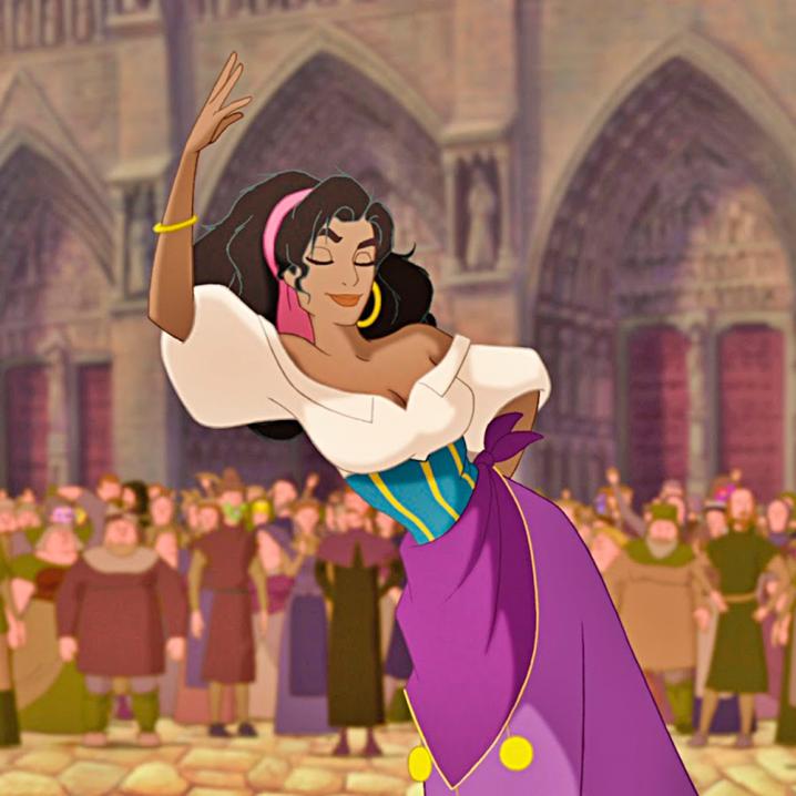 Esmeralda uit 'De Klokkenluider van de Notre Dame'