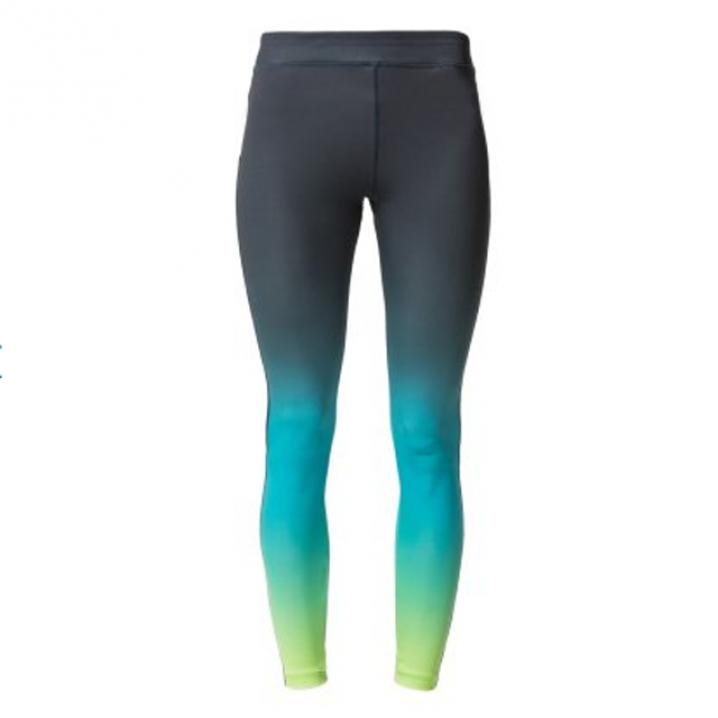Sportlegging in 'ombre' turquoise