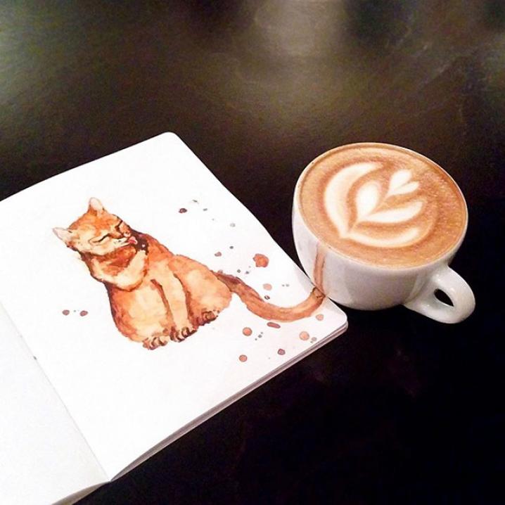Coffee cats - Latte