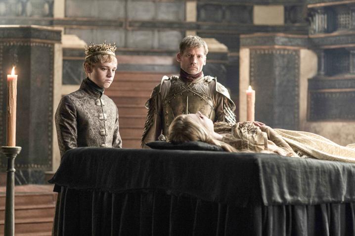 Jaime Lannister et Tommen Baratheon-Lannister