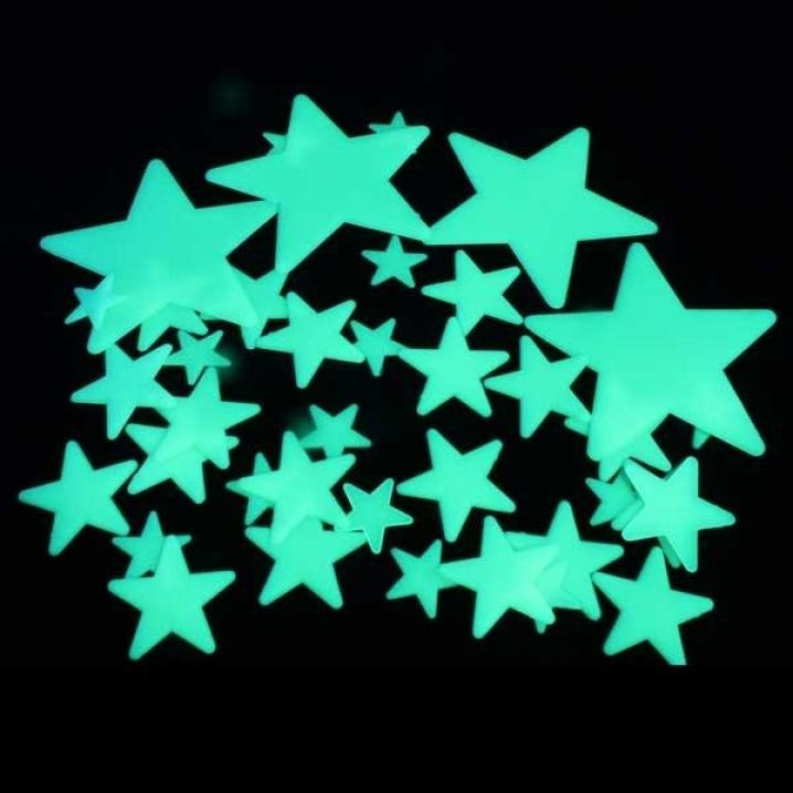 Glow-in-the-dark sterren