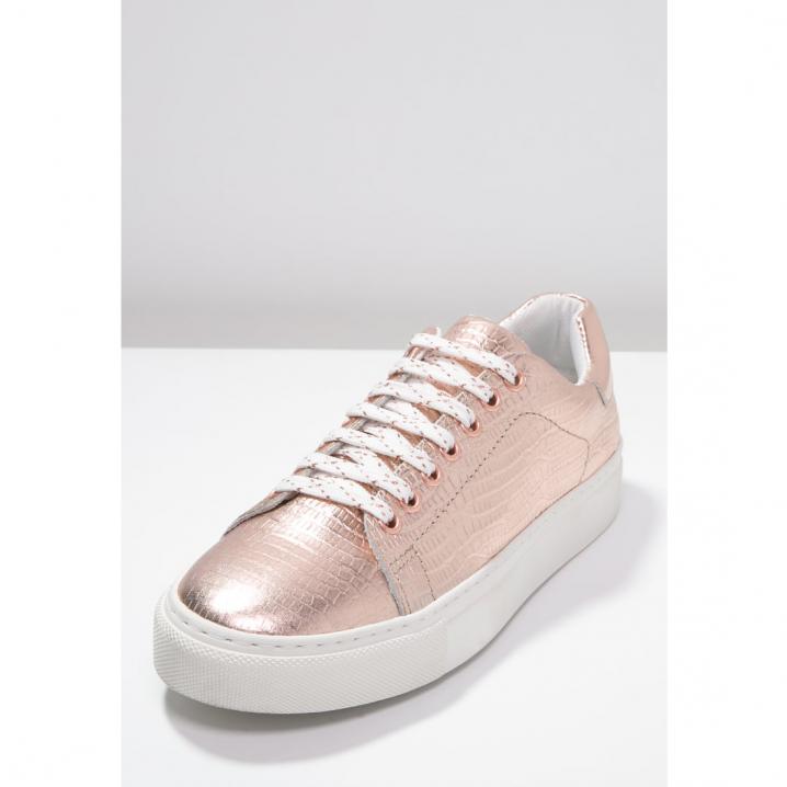 Rose gold sneakers