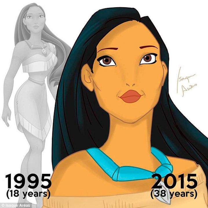 Pocahontas avait 18 ans en 1995.