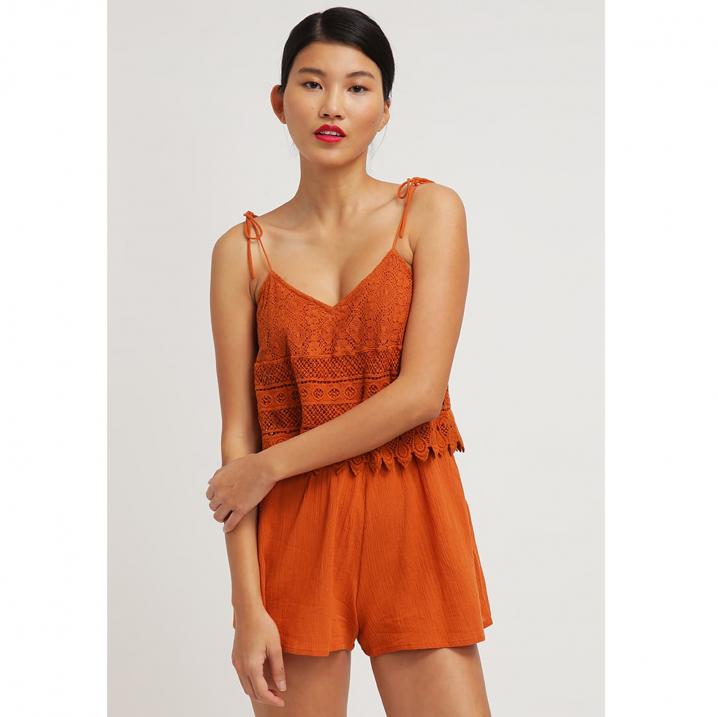 Oranje playsuit