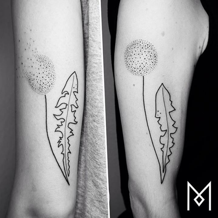 Tattoos uit één lijn