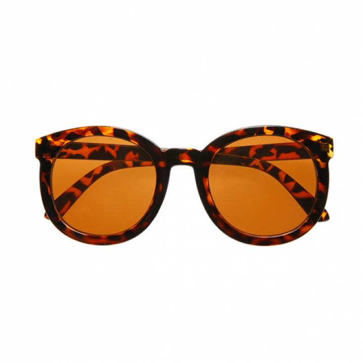 Zonnebril met tortoiseprint