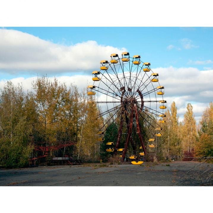 Pripyat in Tsjernobyl, Oekraïne