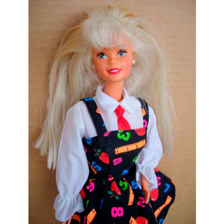 Barbie, de leerkracht