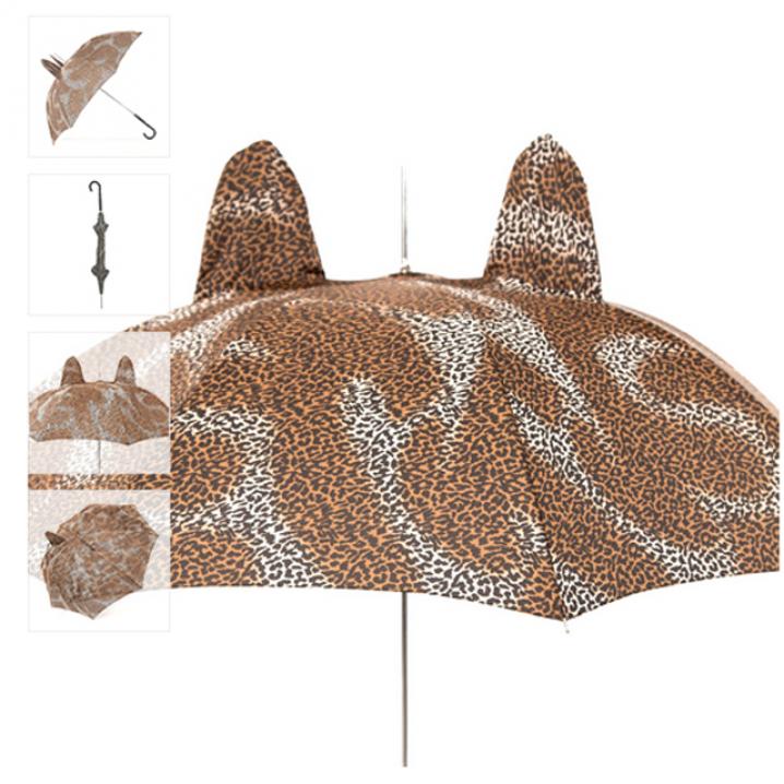 Paraplu met luipaardprint