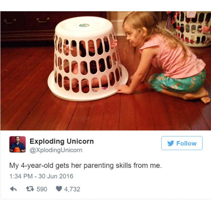 Hilarische tweets van ouders over hun kinderen