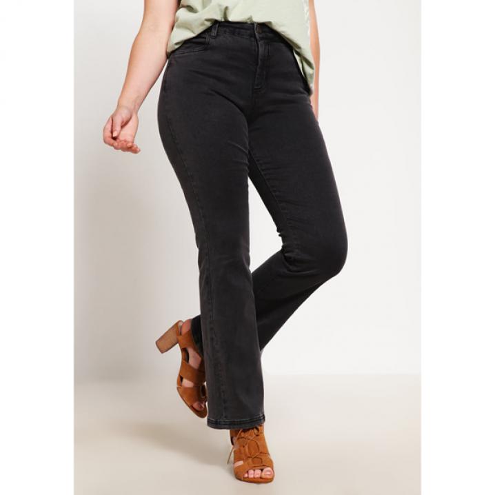 Zwarte flared jeans