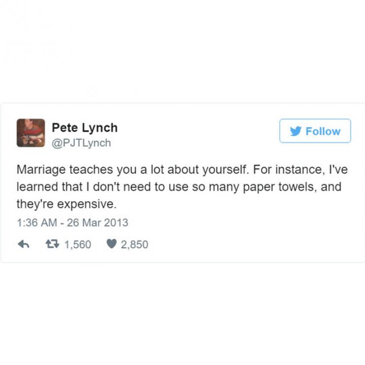 Tweets over het getrouwde leven