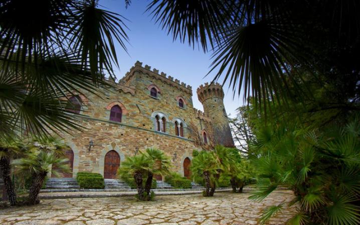 Le Château de Borgia en Toscane, en Italie