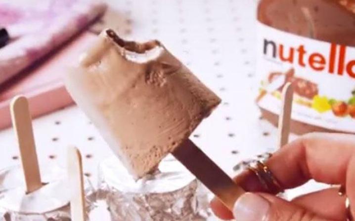 Woensdag: Nutella-ijsjes