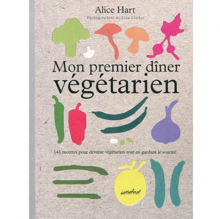 Livre de cuisine "Mon premier dîner végétarien"