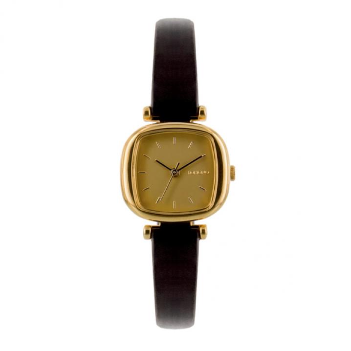 Horloge Moneypenny Gold Black