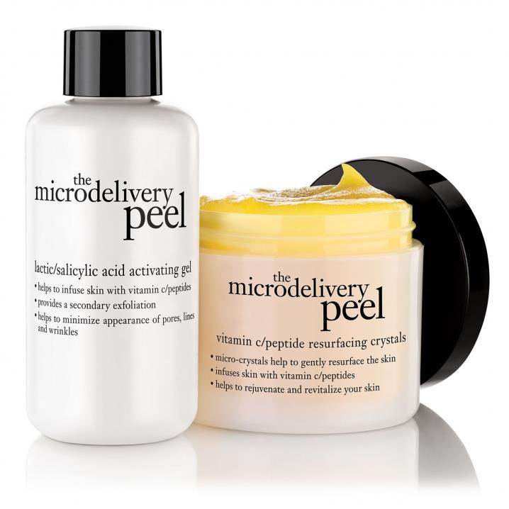 Microdelivery peel