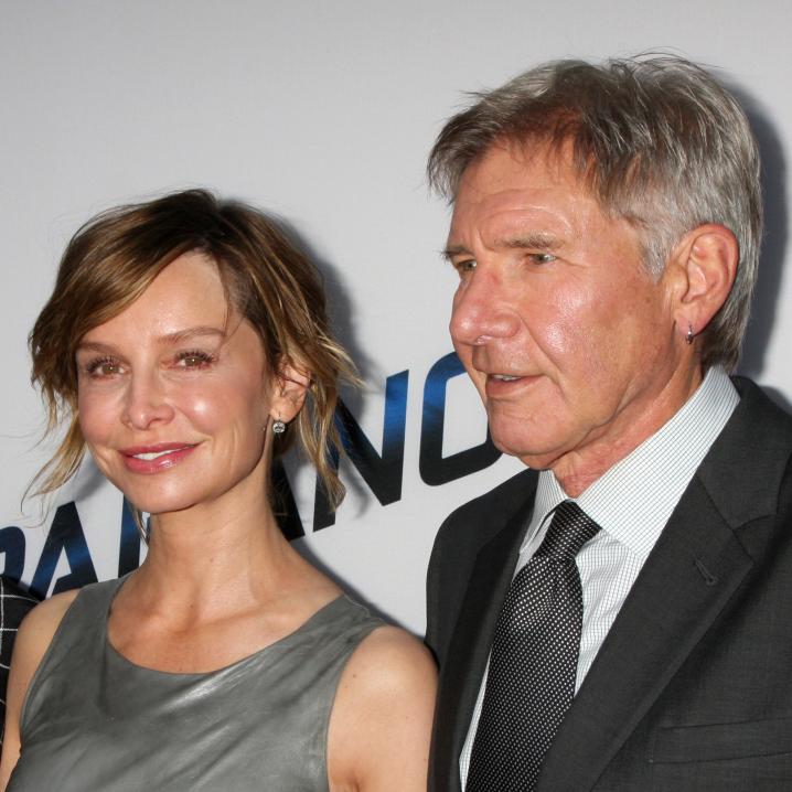 Calista Flockhart (52) & Harrison Ford (74)