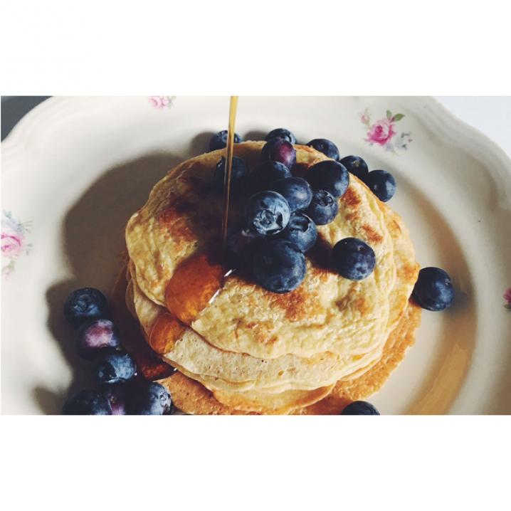 Cottage cheese pancakes