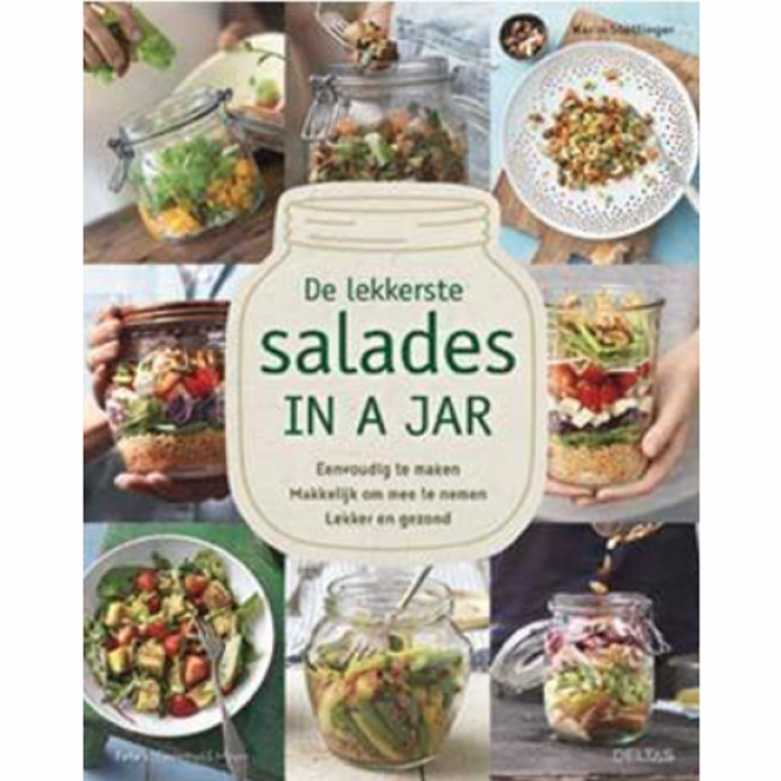 Boek: de lekkerste salades in a jar - € 19,95