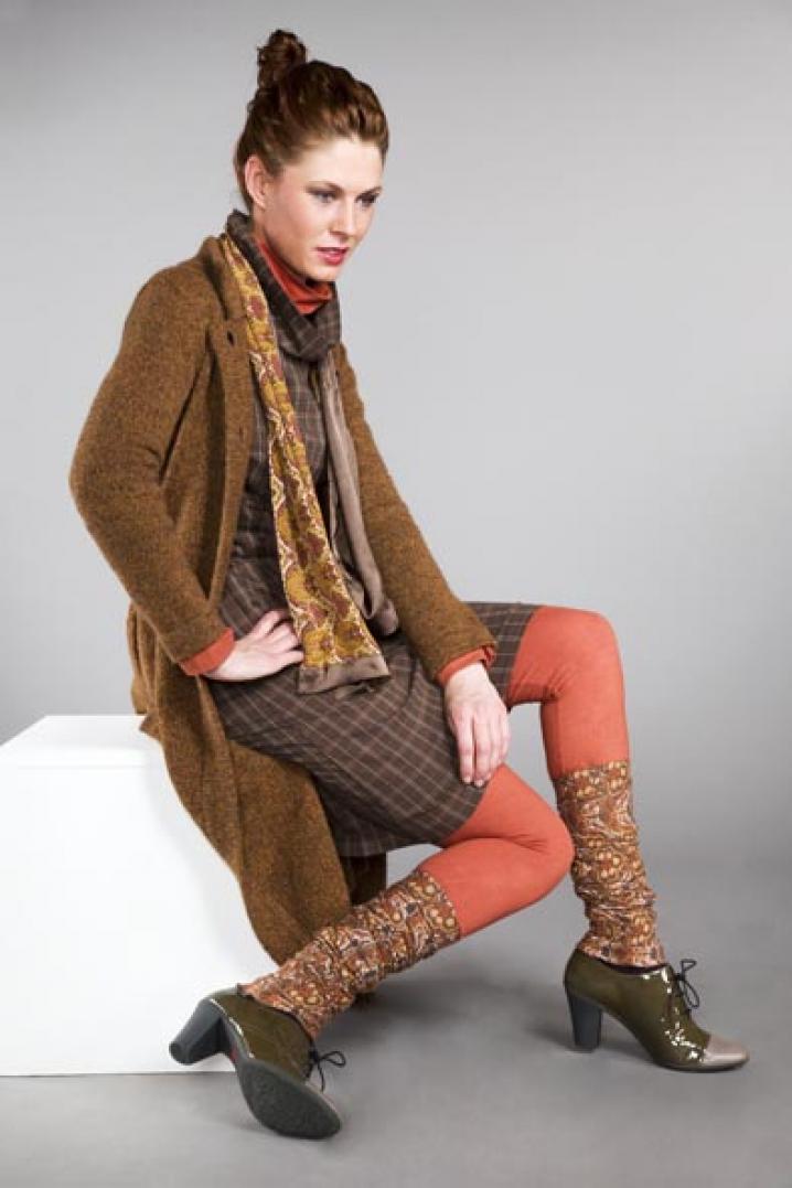 Enolah women Dress 143euro Cardigan 192euro Scarf 99euro