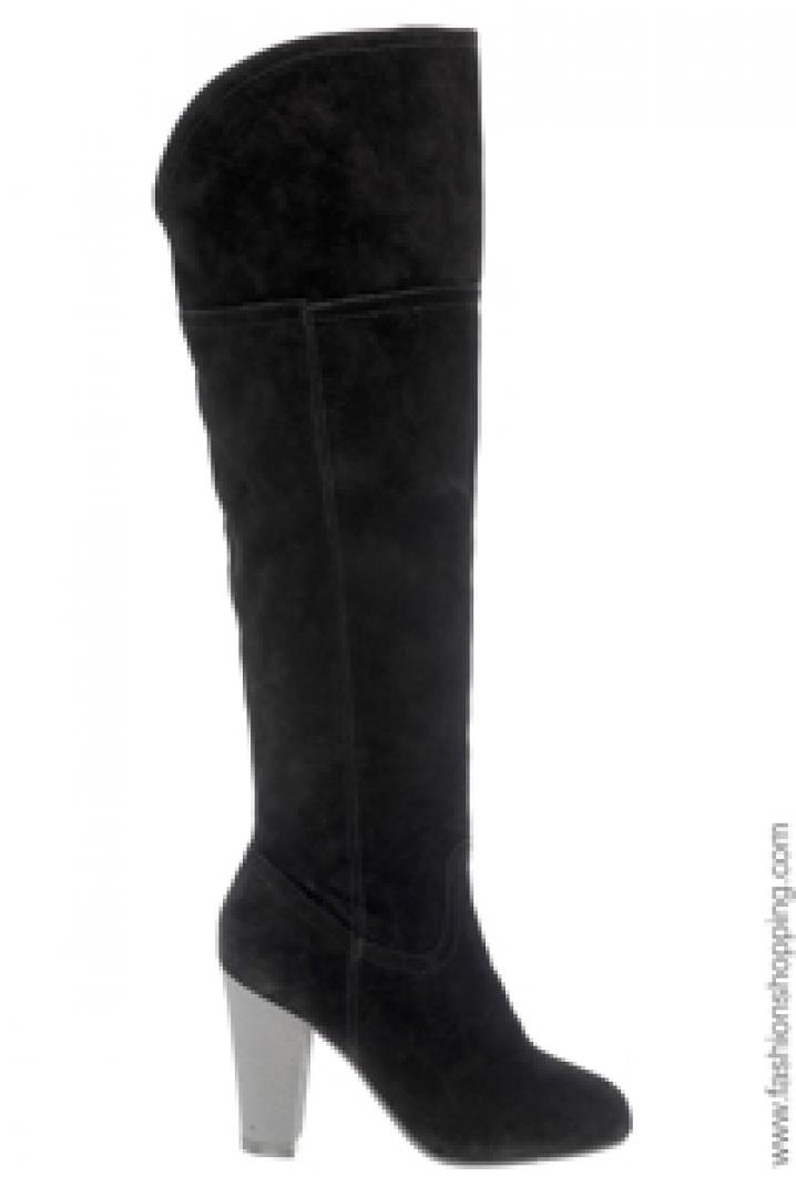 bottes femme en ccuir noir ROBERTO BOTELLA 79 90