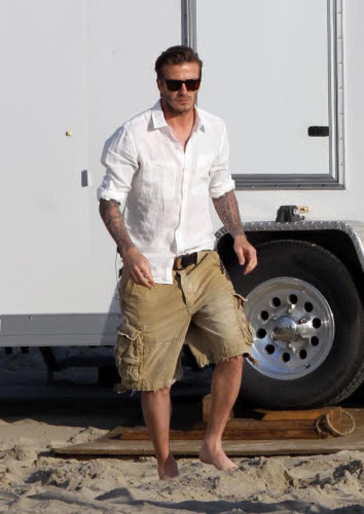 Reporters vid beckham and 15