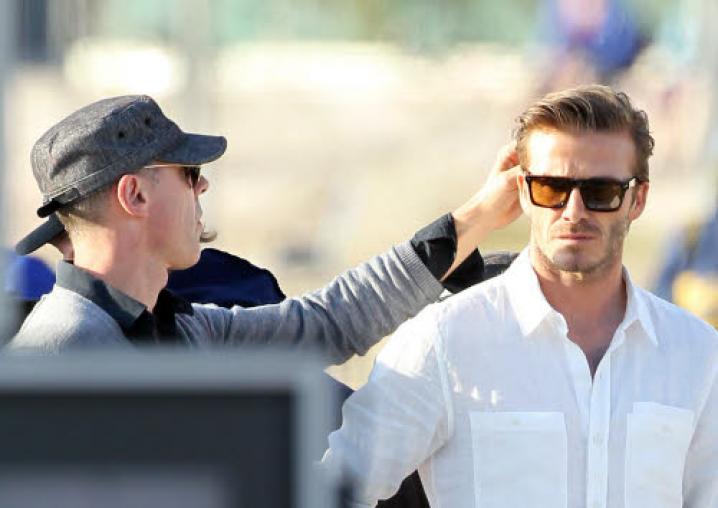Reporters vid beckham and 18