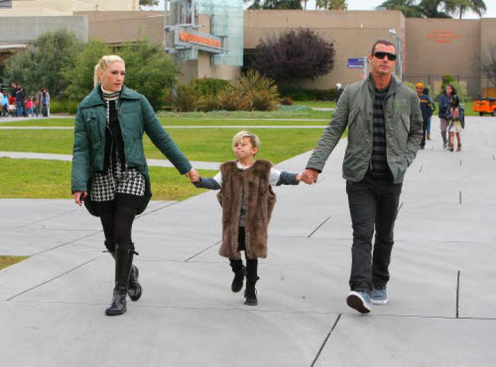 Gwen Stefani, Gavin Rossdale and their sons Kingston and Zuma2