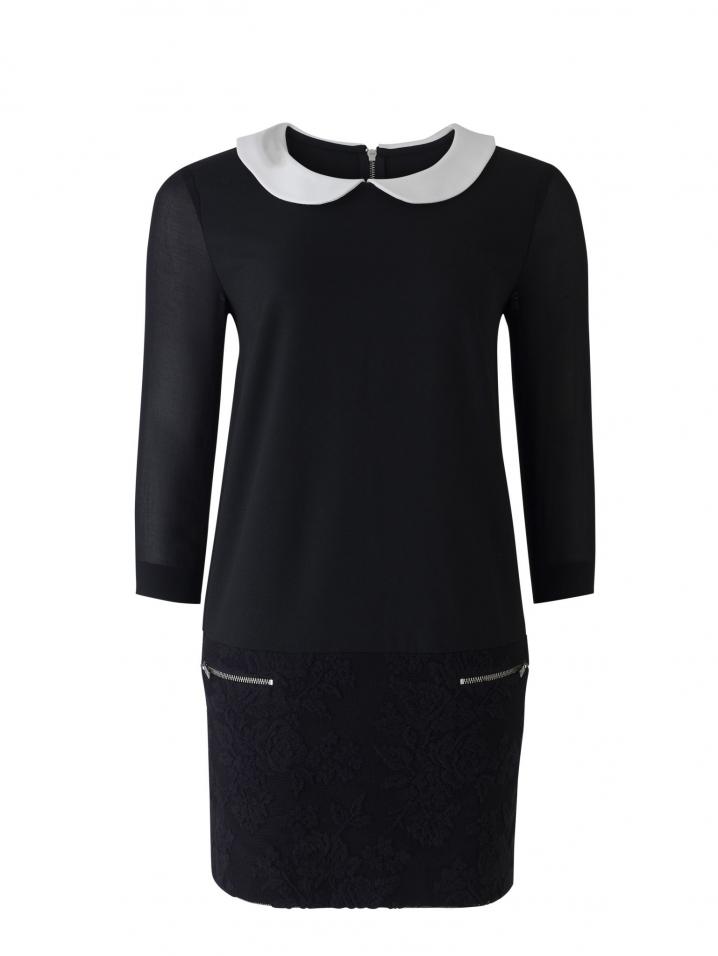 RI FW11 black dress white