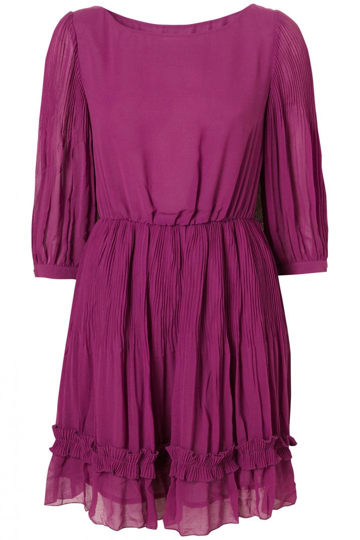 robe topshop mauve 56eur