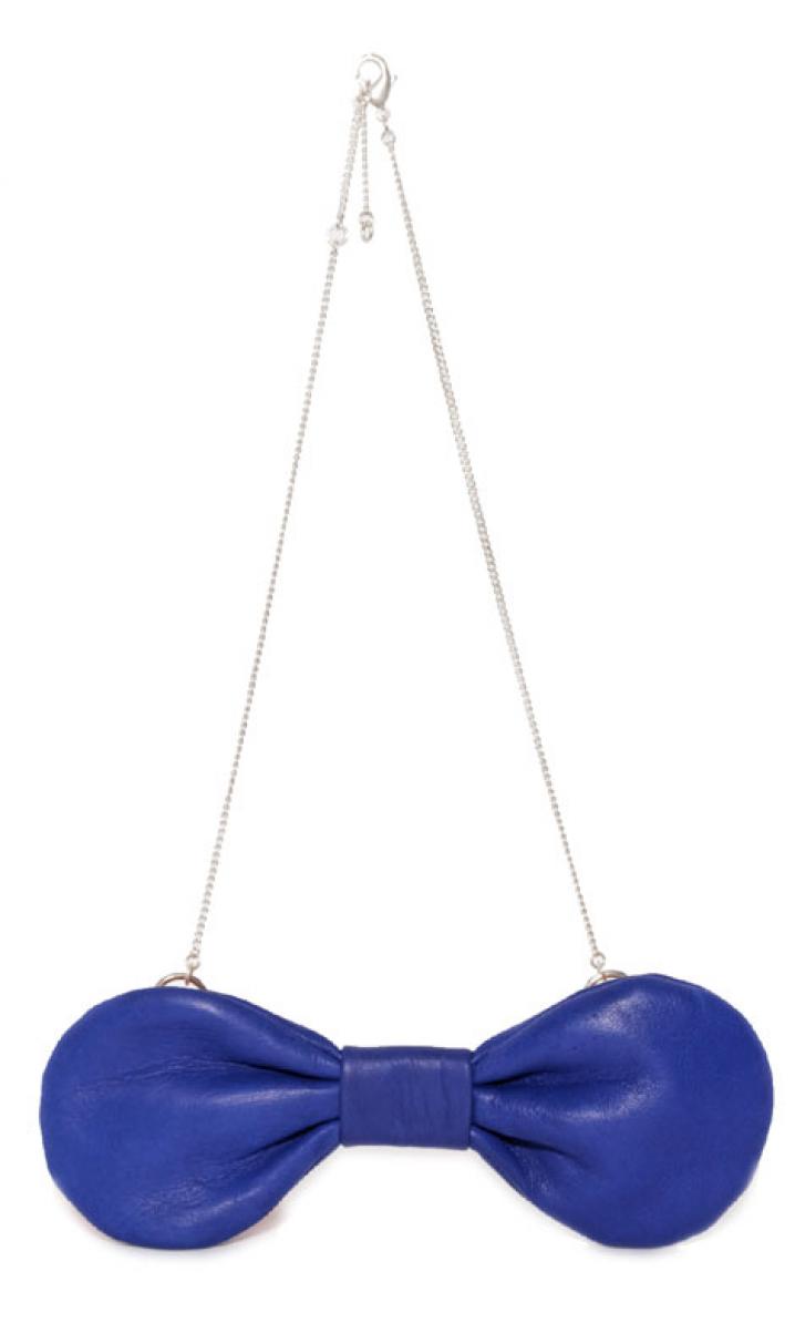 Packshot Bow Necklace Blue 1