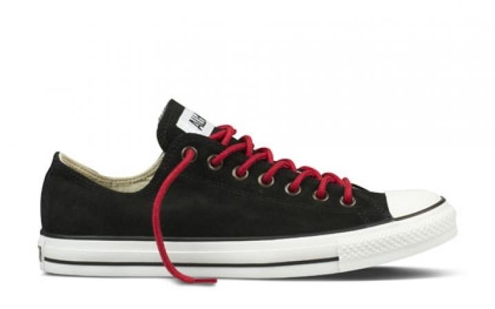 132120C Chuck Taylor All Star Suede Ox Black