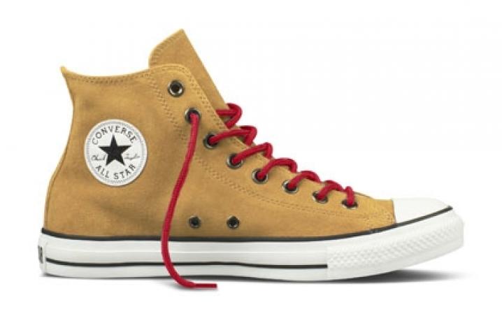 132114C Chuck Taylor All Star Suede Hi Tan