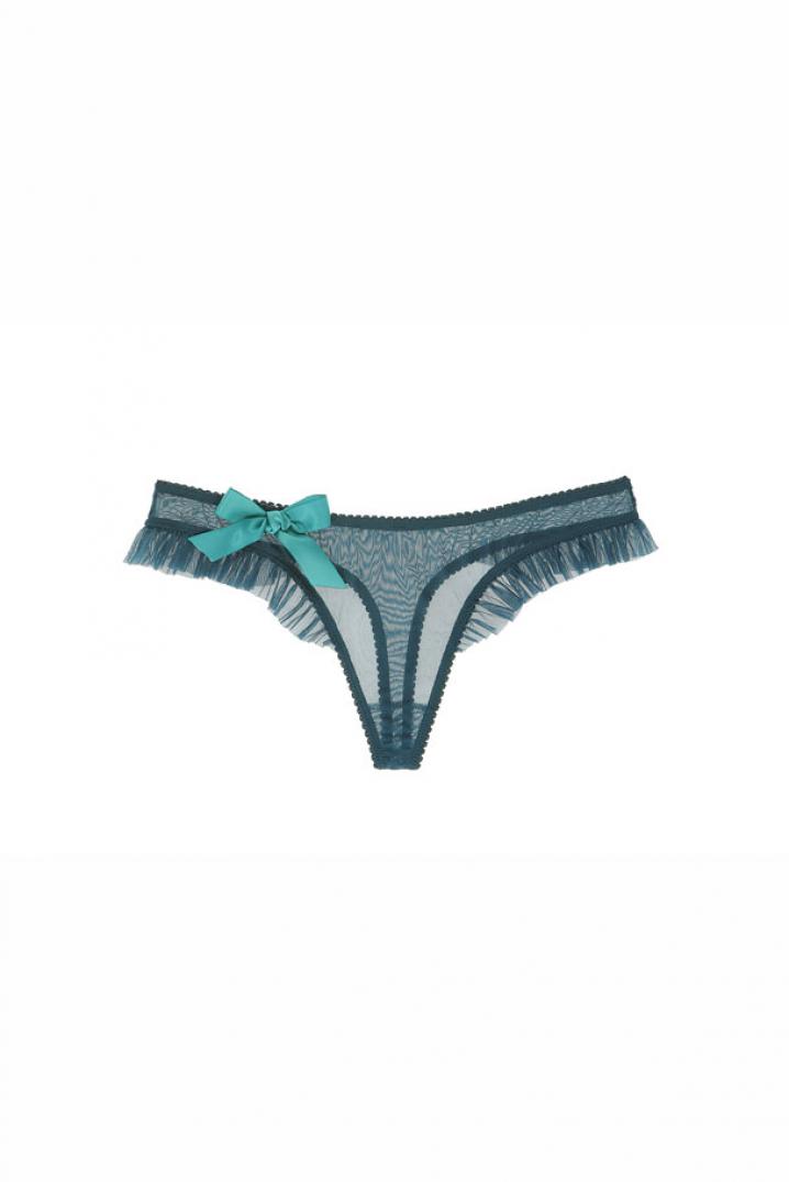 sexy ruffles brief noir passionata