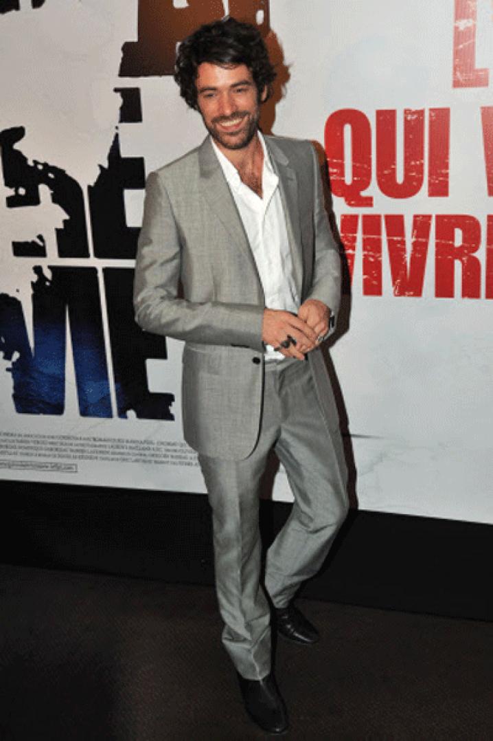 Romain Duris: une barbe de trois jours et des yeux rieurs... What else?