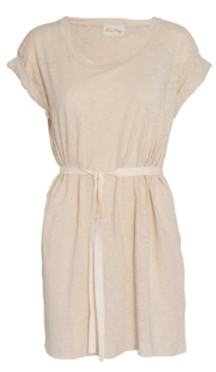 American Vintage T-Shirt Dress With Folded Sleeves - â‚¬72 - youheshe.com