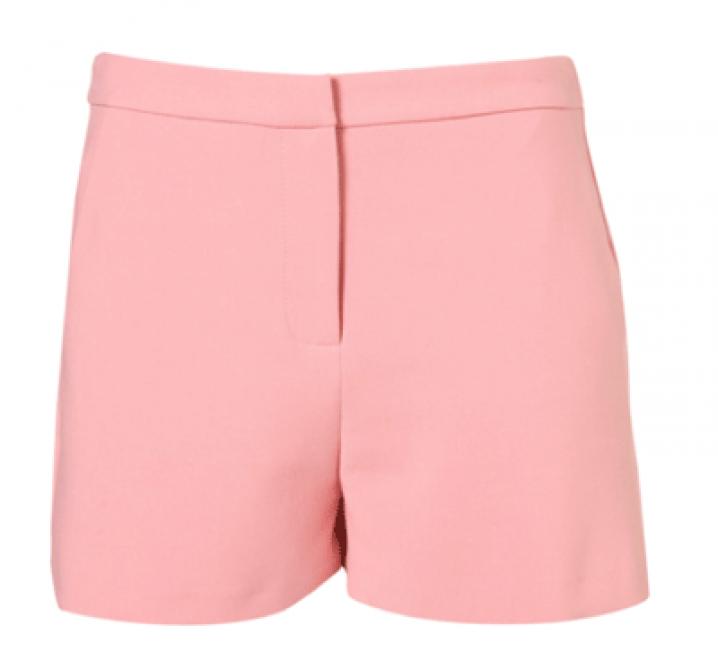 Co-Ord Flat Front Pique Shorts - Â£35 - topshop.com