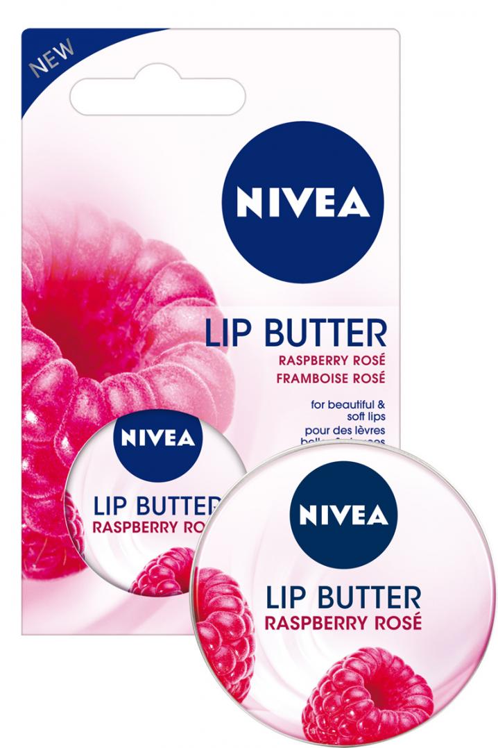NIVEA Lip Butter Raspberry Rosé - € 3,99