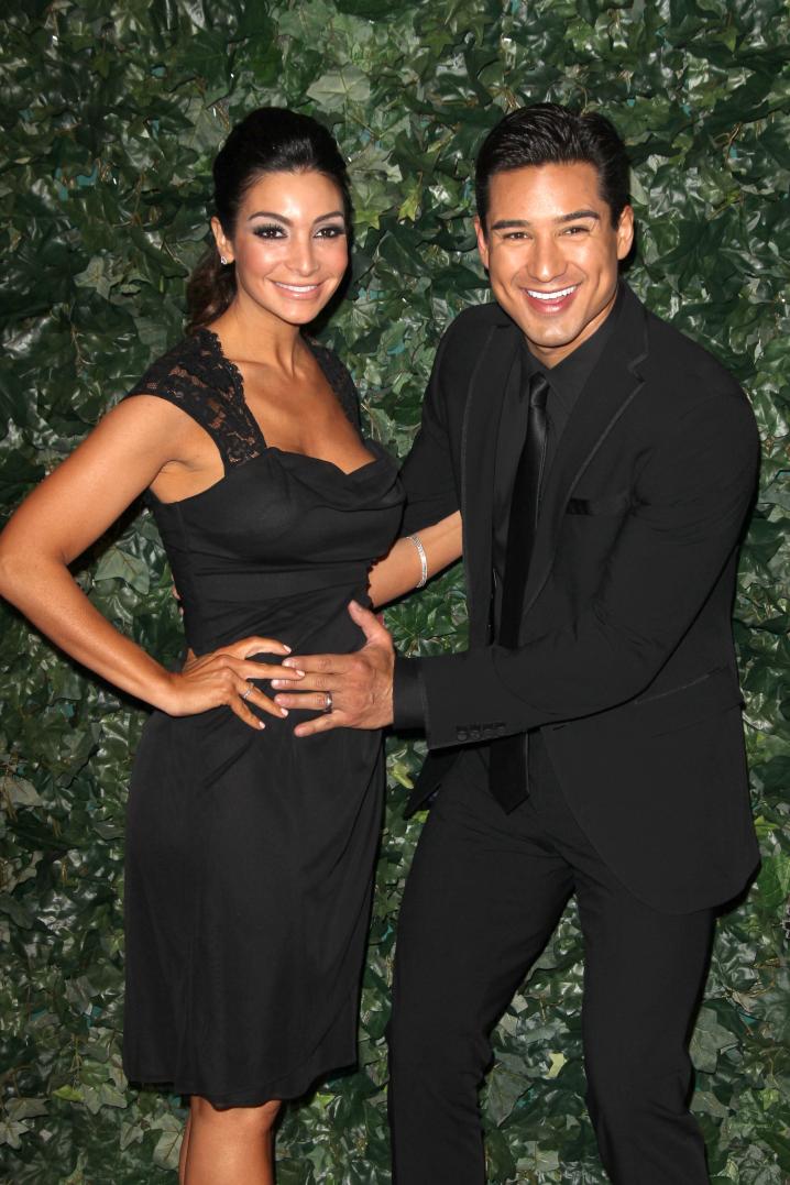Mario Lopez & Courtney Mazza