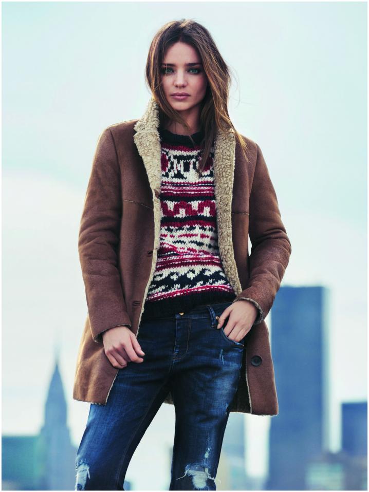Miranda Kerr chez Mango