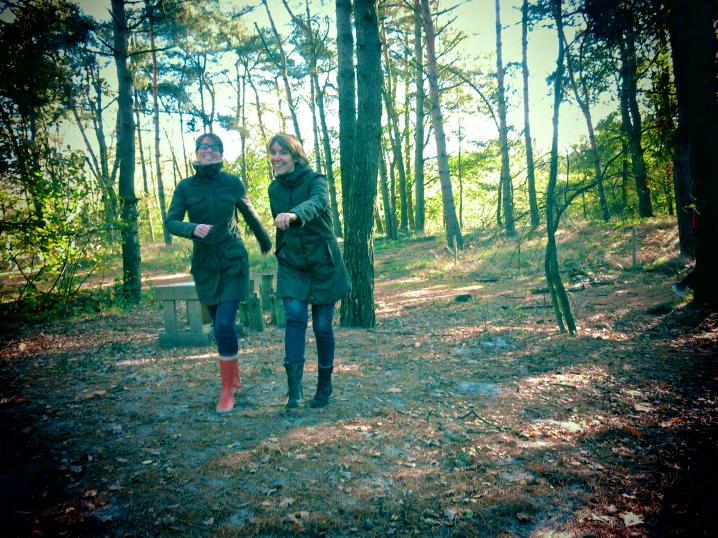 Crossen in de bossen