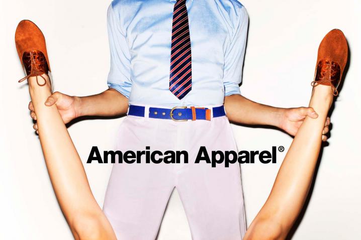In deze reclameboodschap van American Apparel is de vrouw duidelijk een echt lustobject. No comment...