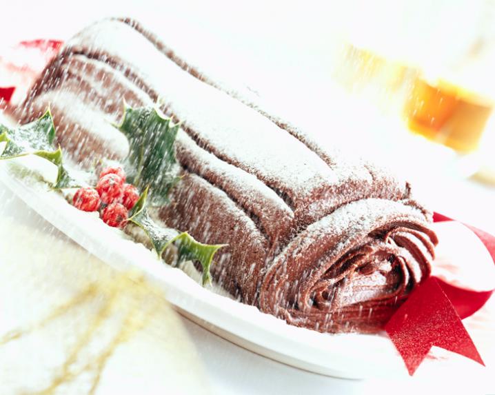 Une bûche de Noël