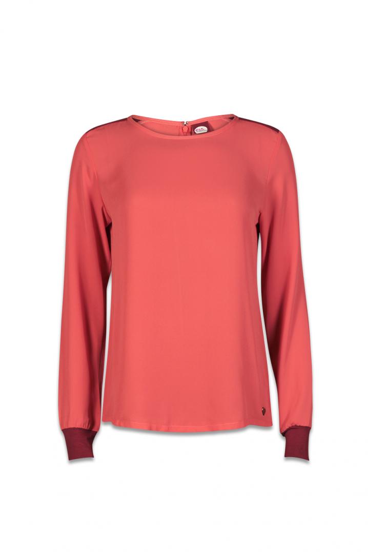 Blouse met lange mouwen - €54,95