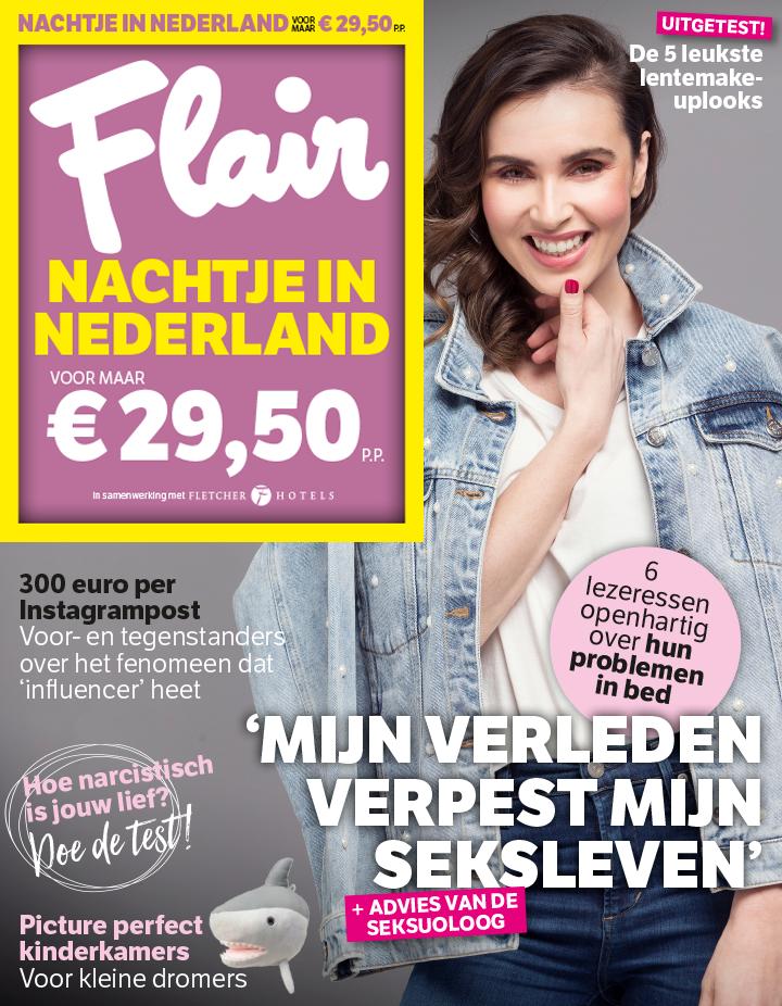 Flair + pocket 'Nachtje in Nederland'