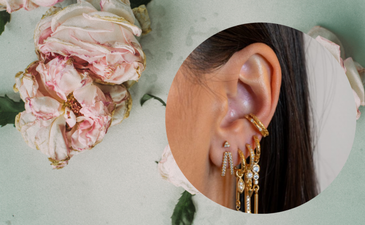 Eline Rosina a créé des pendants d'oreille à mélanger à l'infini - Montage Flair